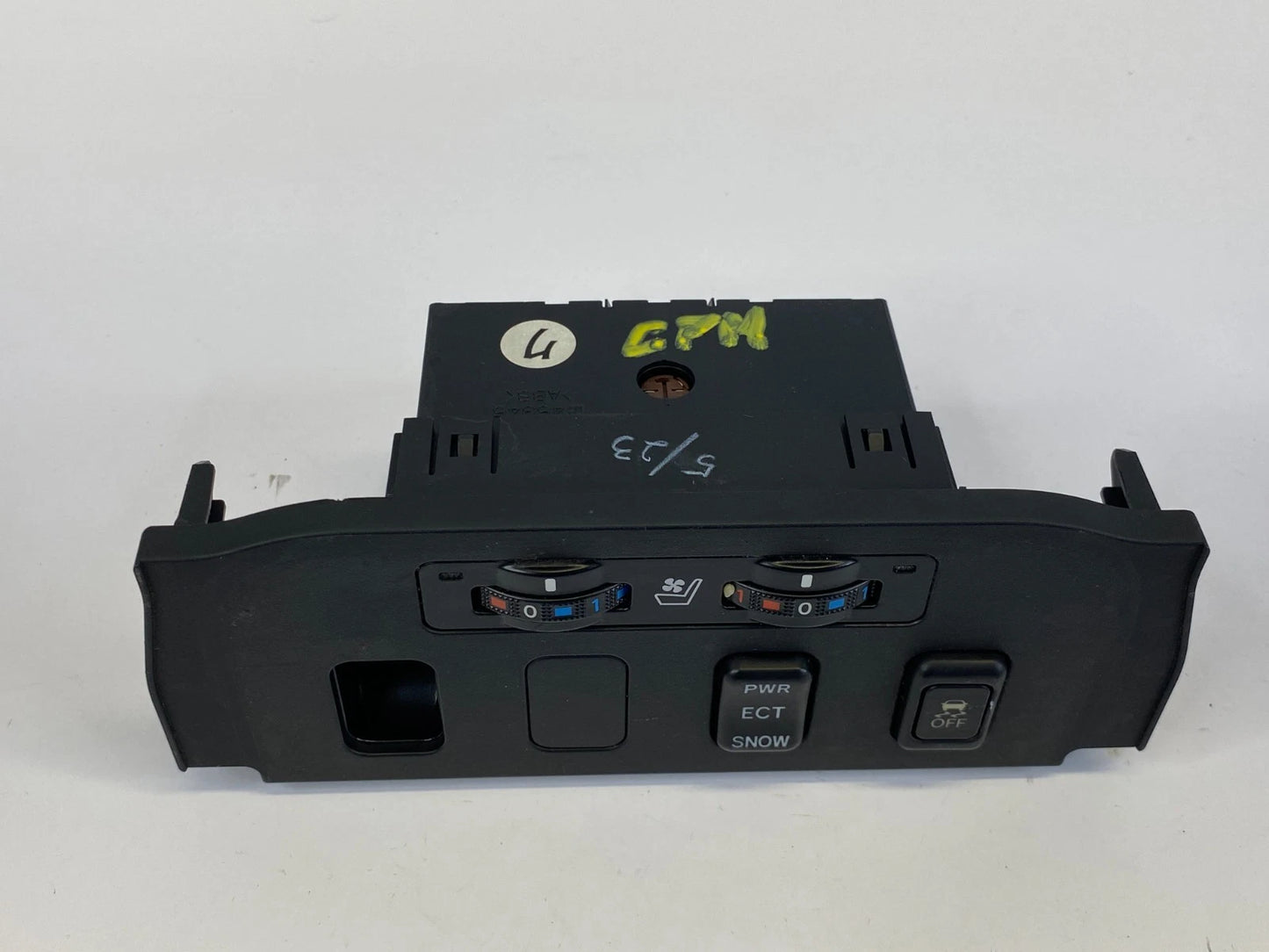 2007-2011 LEXUS GS350 CONSOLE HEATED SEAT TRACTION SNOW CONTROL SWITCH PANEL OEM