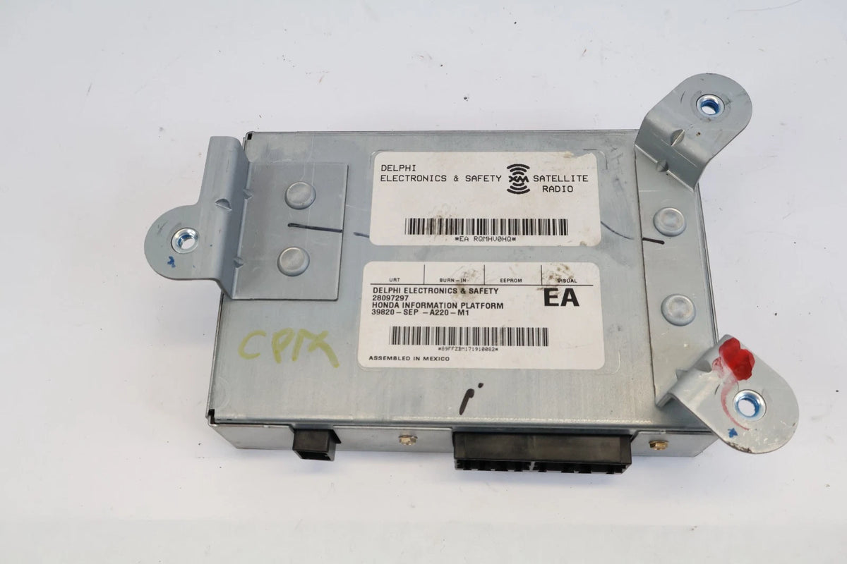 2007 2008 ACURA TL XM SATELLITE RADIO CONTROL MODULE 39820-SEP-A220-M1 OEM