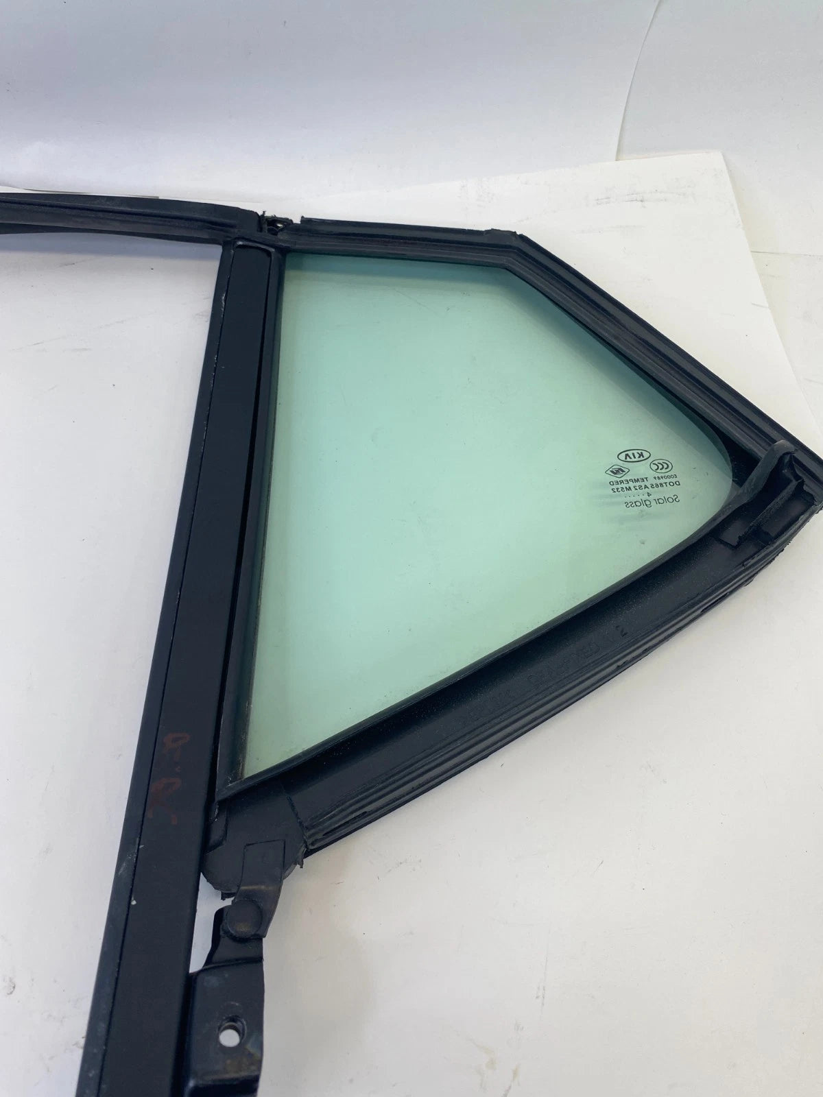 2012-2015 KIA OPTIMA REAR RIGHT BACK SIDE DOOR WINDOW FIXED QUARTER GLASS OEM