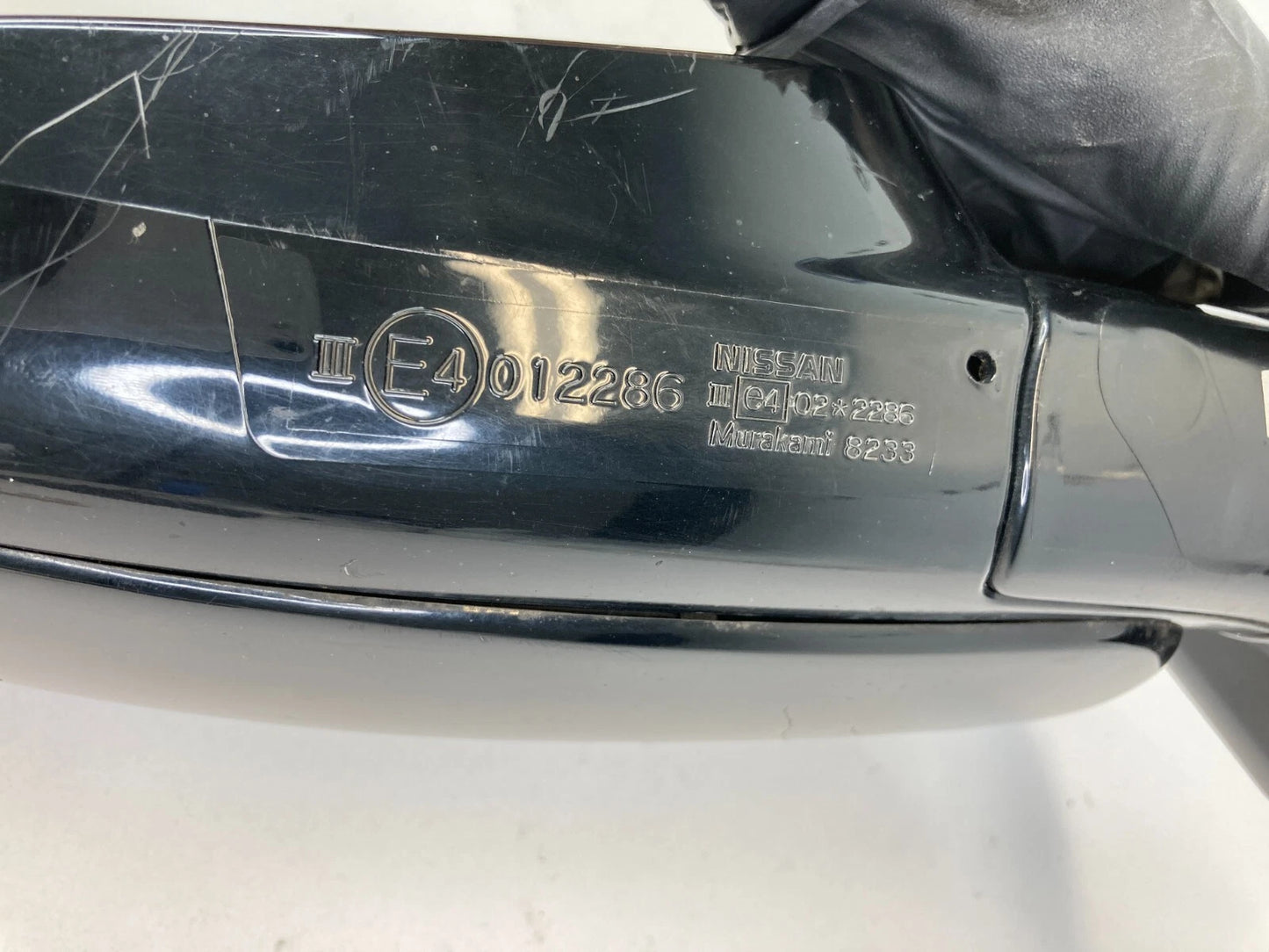 2005-2007 NISSAN MURANO FRONT DRIVER SIDE VIEW MIRROR POWER HEATED OEM E4012286