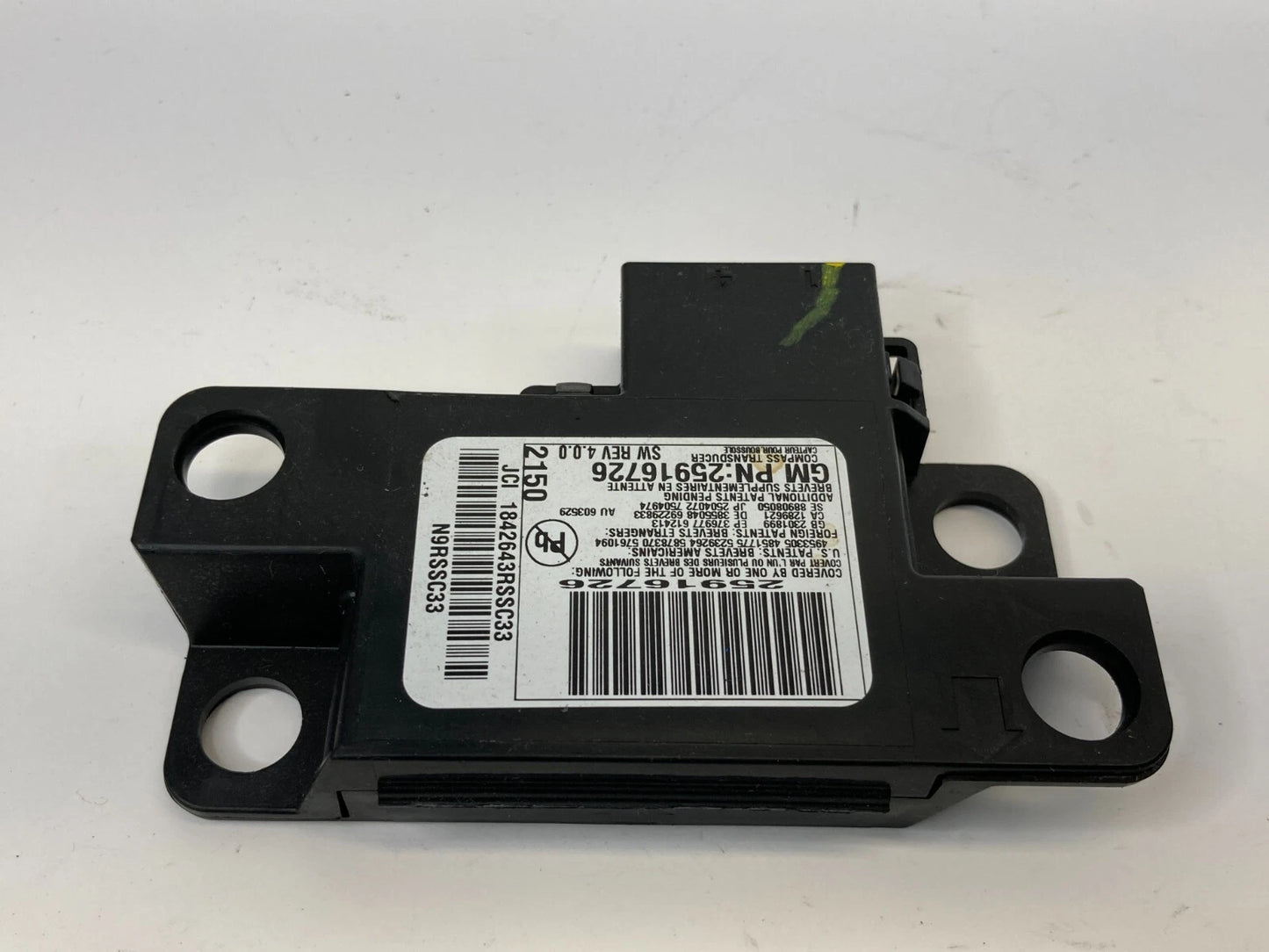08-12 BUICK ENCLAVE 14-17 IMPALA ELECTRONIC COMPASS CONTROL MODULE 25916726 OEM