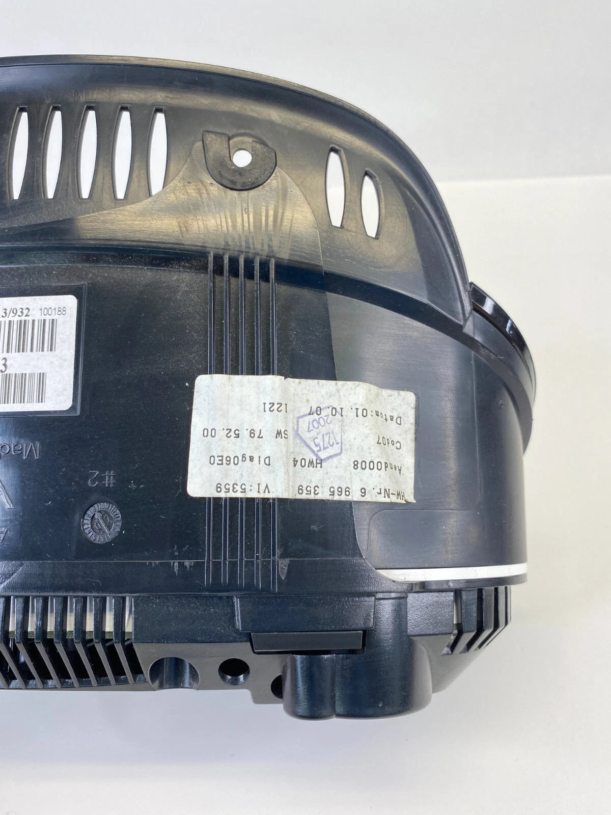 2007-2010 BMW 550I INSTRUMENT CLUSTER SPEEDOMETER GAUGE MPH 62119177253 OEM