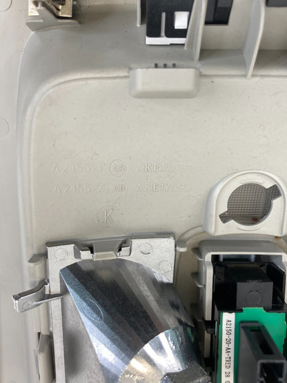 2010 2011 2012 GMC Terrain Overhead Roof Mounted Console Map Light Lamp OEM