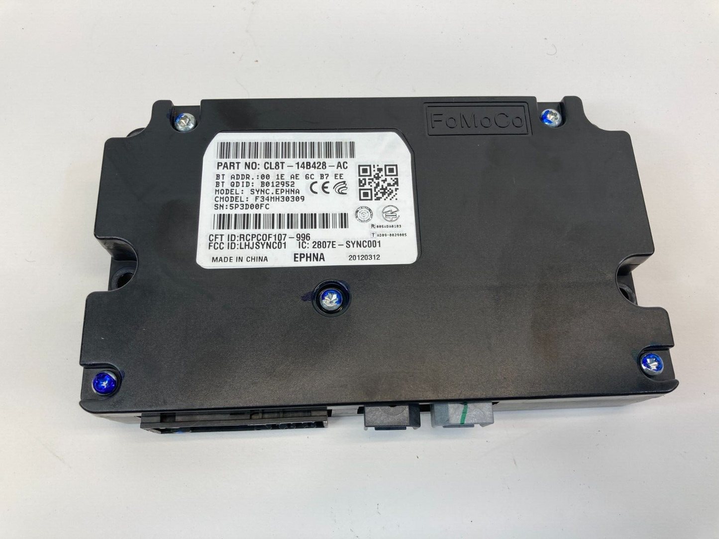 2012 Ford Escape 2.5L L4 Communication Control Module CL8T-14B428-AC OEM