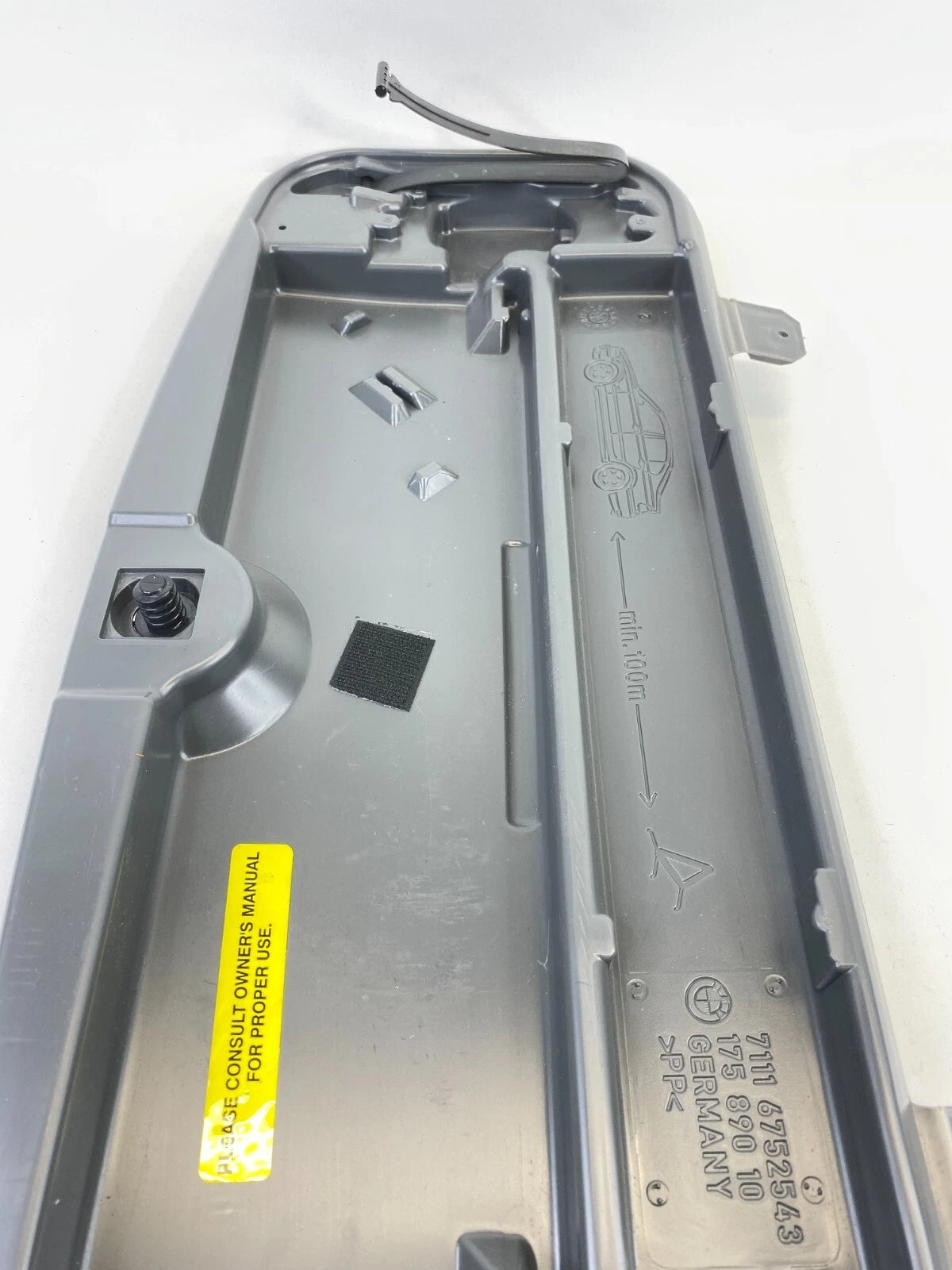 02-05 BMW 745I 745LI REAR TRUNK EMERGENCY FIRST AID KIT TOOL BOX 7111-675254 OEM