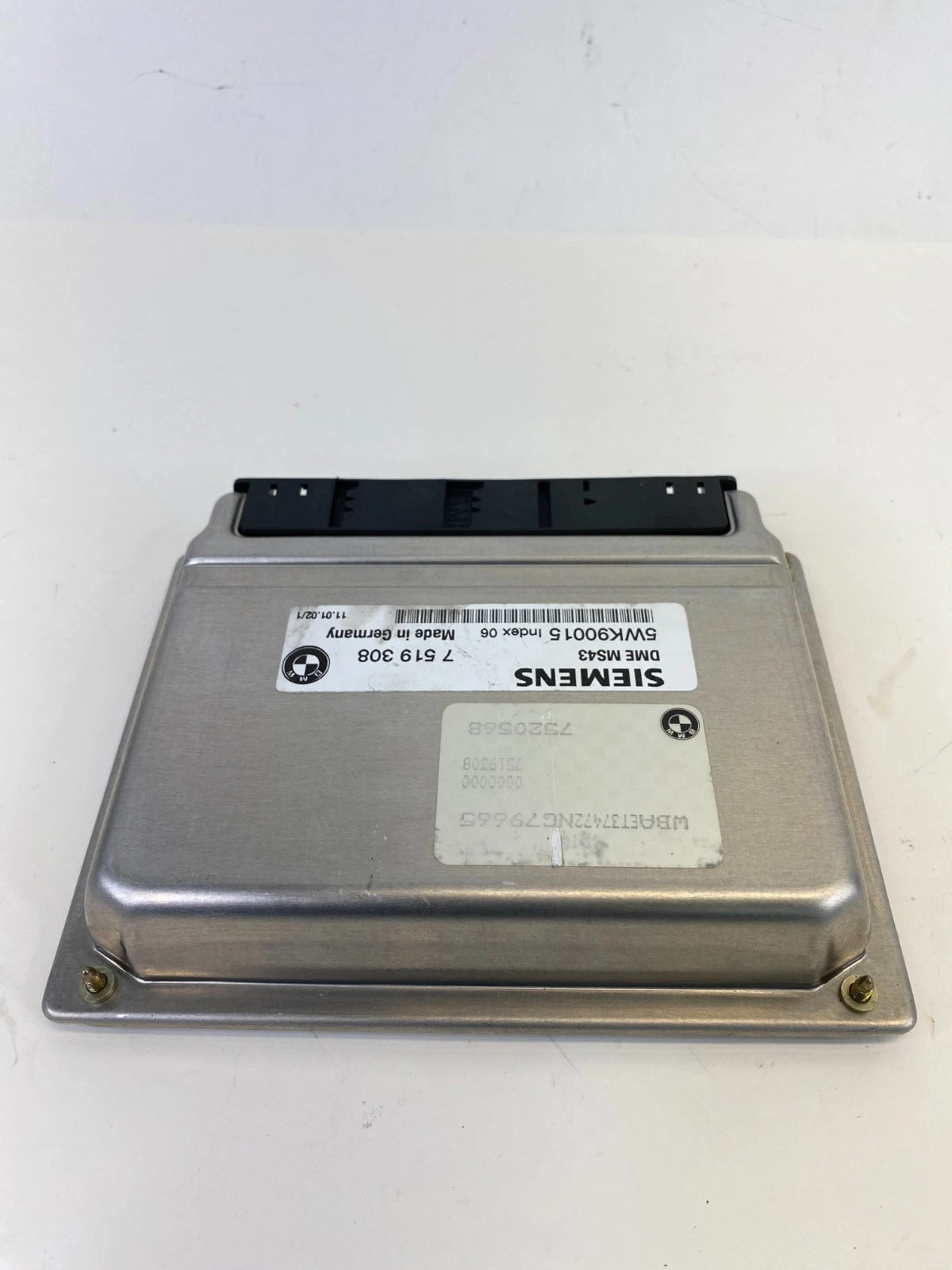 2001-2003 BMW 325I 2.5L A/T ENGINE COMPUTER CONTROL MODULE ECM ECU 7-519-308 OEM