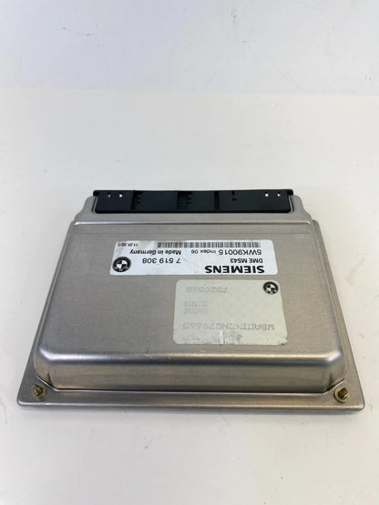 2001-2003 BMW 325I 2.5L A/T ENGINE COMPUTER CONTROL MODULE ECM ECU 7-519-308 OEM
