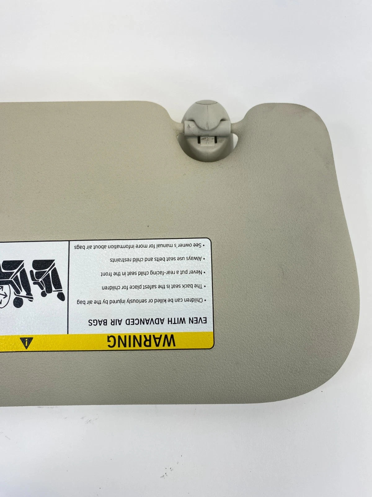 2011-2014 Mini Cooper Front Right Passenger Sunvisor Sun Visor Shade Beige OEM