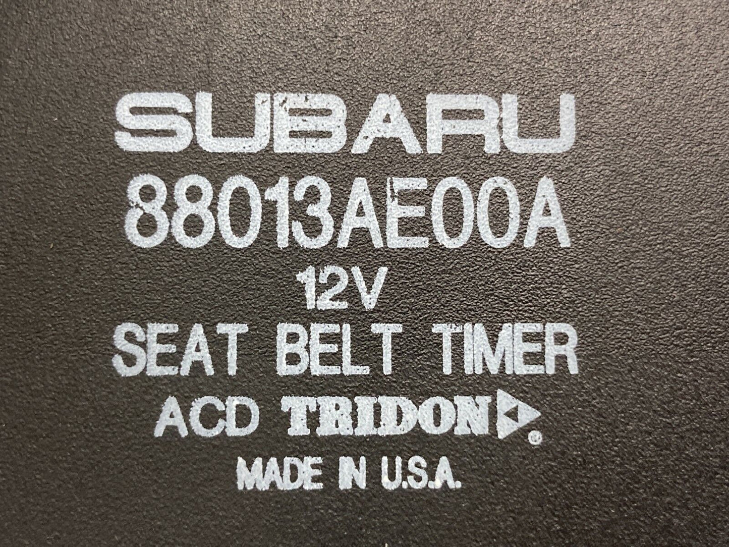 00-04 Subaru Legacy Outback Seat Belt Timer Control Module Unit 88013AE00A OEM