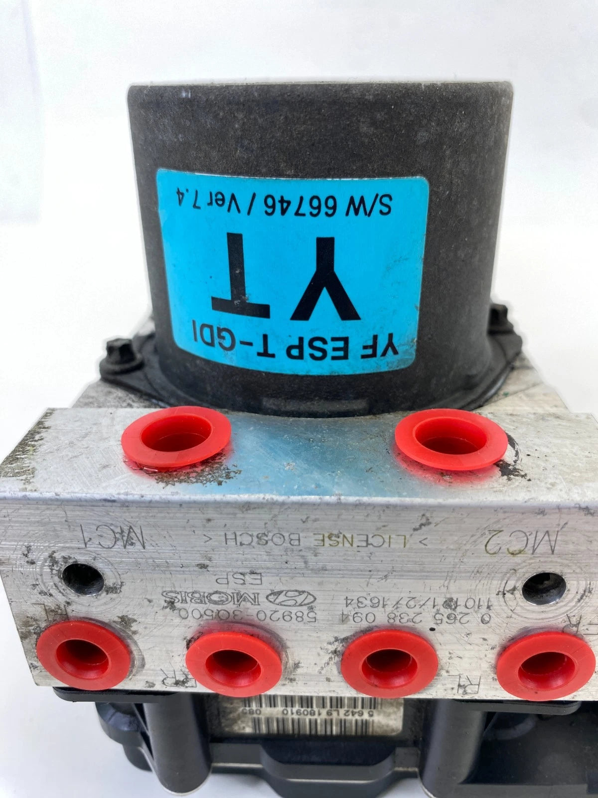 2011-2014 HYUNDAI SONATA 2.4L A/T ABS PUMP ANTI LOCK BRAKE MODULE 589203Q500 OEM