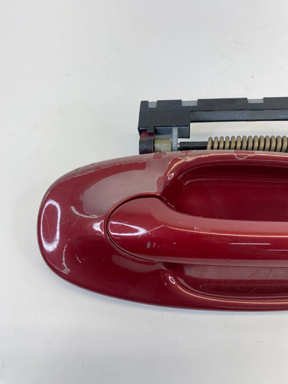 2003-2007 SAAB 9-3 FRONT RIGHT PASSENGER DOOR EXTERIOR DOOR HANDLE 294 CHILI RED