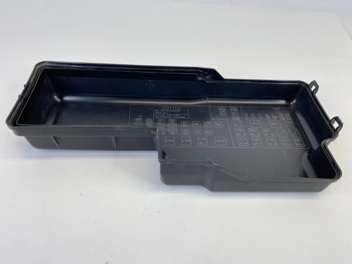 2002 2003 LEXUS ES300 ENGINE BAY FUSE BOX LID UPPER COVER ONLY 7154-8036 OEM