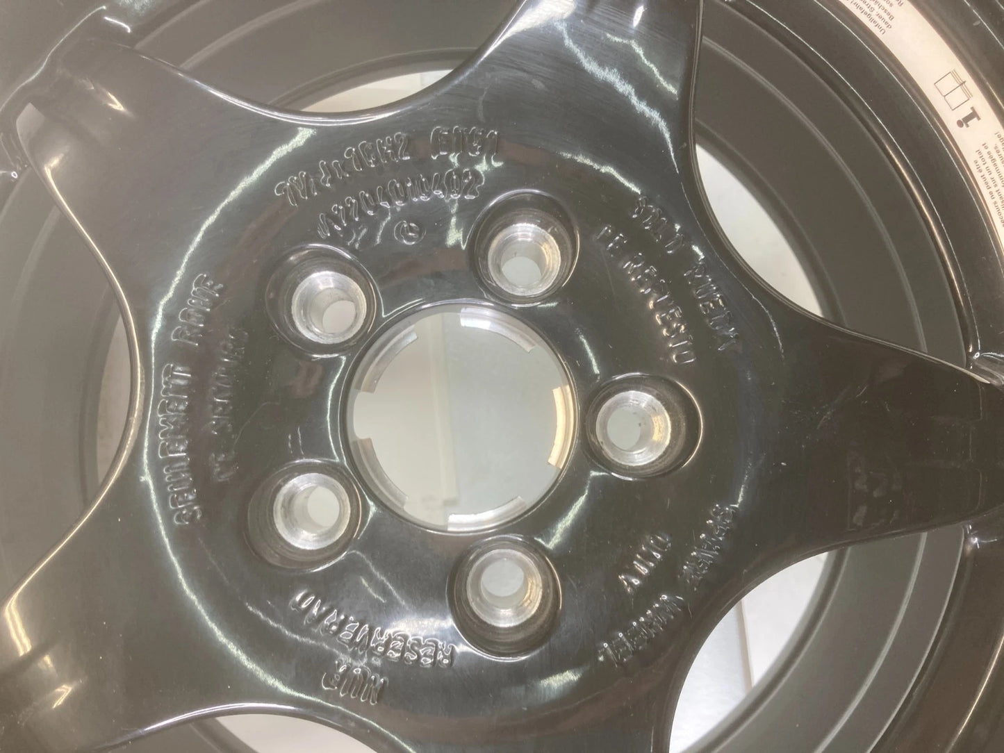 00-06 MERCEDES-BENZ S430 SPARE TIRE WHEEL RIM COMPACT DONUT 225/60R16 98H OEM