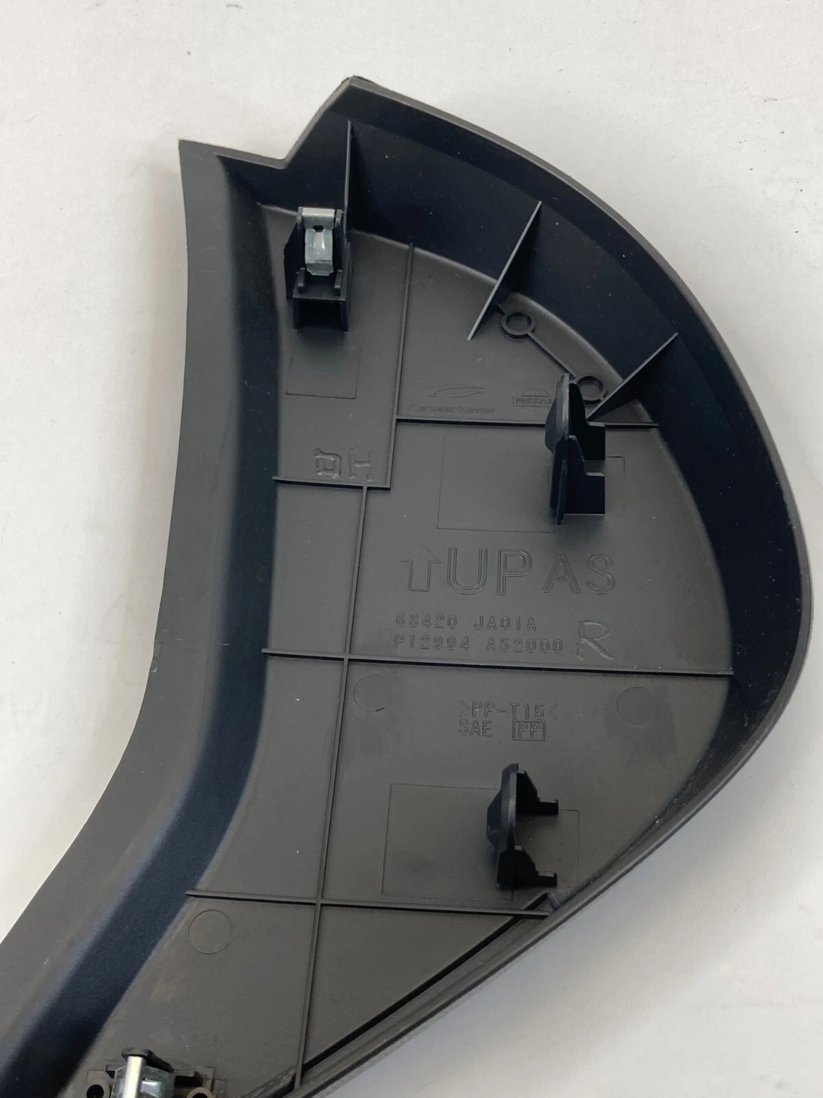 2007-2013 NISSAN ALTIMA DASH RIGHT END CAP COVER LID BEZEL TRIM 68420-JA01A