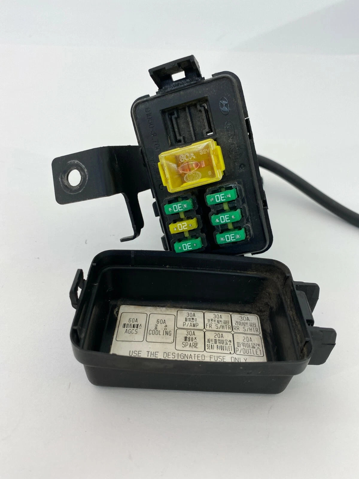 2006-2010 HYUNDAI AZERA 3.8L V6 AT FRONT FUSE BOX JUNCTION BLOCK 91950-3L700 OEM
