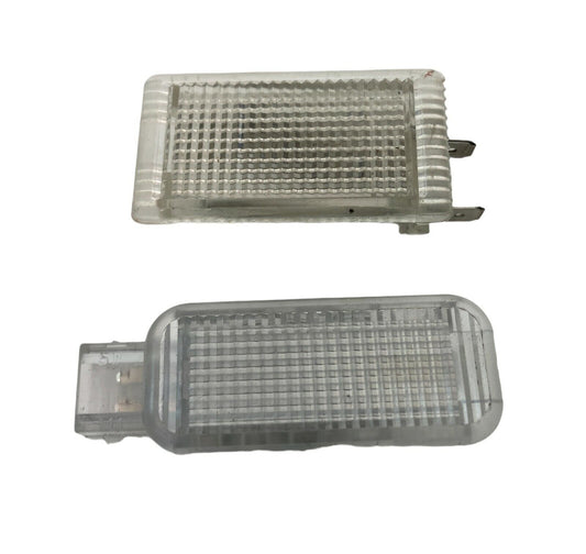 1997-2001 Audi A4 Quattro Interior Door Glove Box Courtesy Light Lamp Pair Set