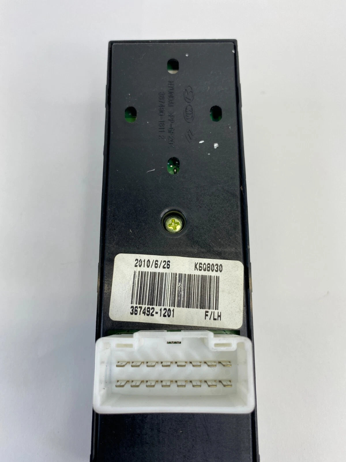 07-10 HYUNDAI ELANTRA SEDAN LEFT DRIVER DOOR MASTER WINDOW SWITCH 93570-2H110