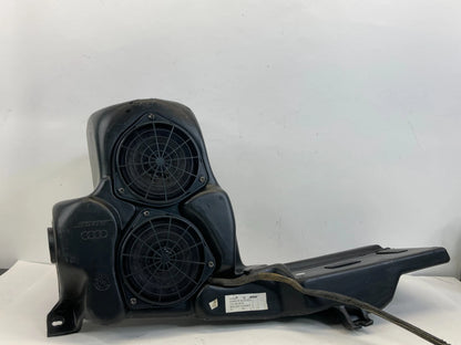 2000-2004 AUDI A6 QUATTRO REAR TRUNK SUBWOOFER SPEAKER ASSEMBLY 4B5035382A OEM