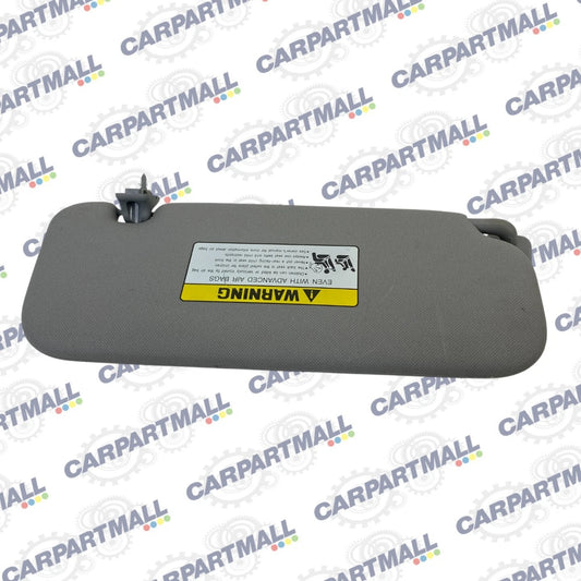 2014-2017 HYUNDAI ACCENT ROOF LEFT DRIVER SIDE SUNVISOR VANITY SHADE GRAY OEM