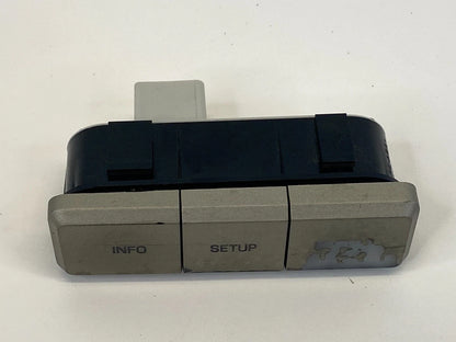 2007 LINCOLN MKX FRONT DASH INFO SET UP RESET CONTROL SWITCH 6H6T-10D889 OEM