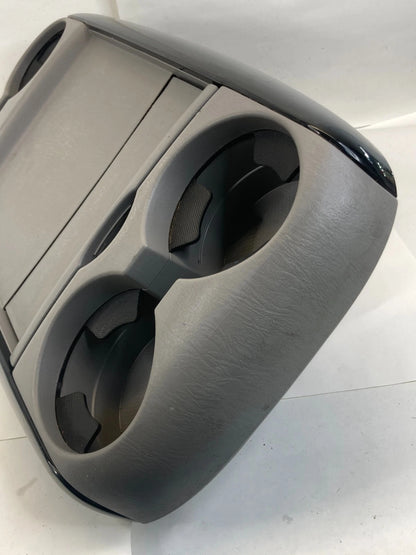 2004-2010 TOYOTA SIENNA FRONT CENTER SEAT STORAGE CUP HOLDER FOLDING UNIT OEM