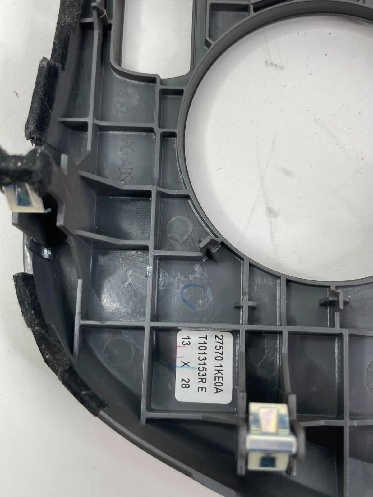 2011-2017 NISSAN JUKE AC CLIMATE CONTROL DASH BEZEL PANEL TRIM PLATE 27570-1KE0A