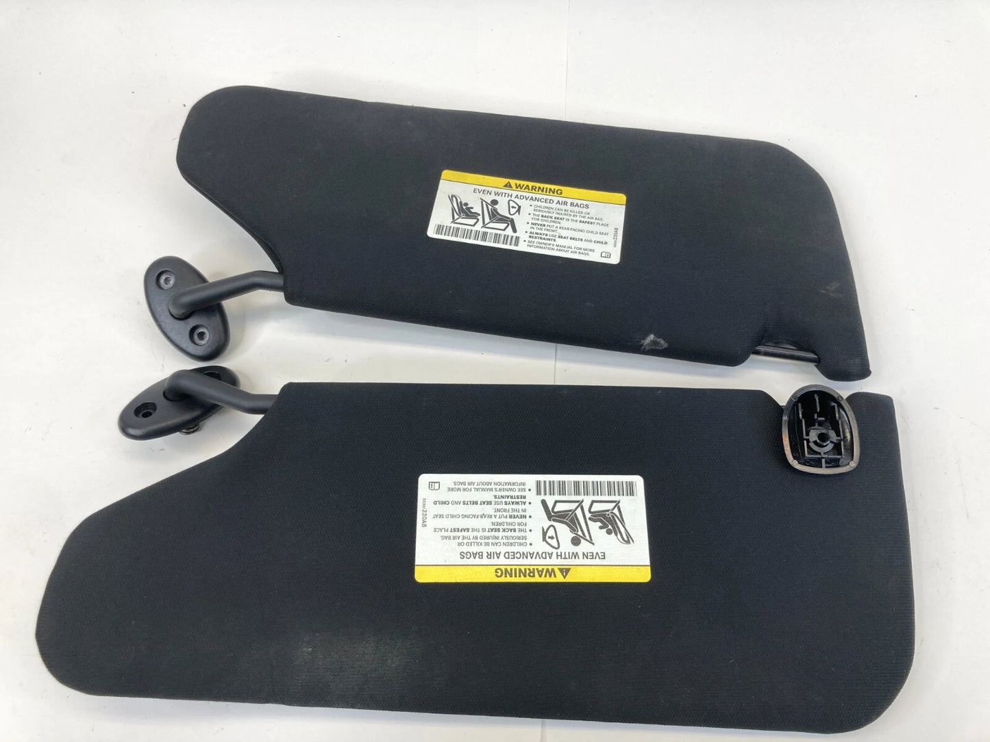 2011-2014 DODGE AVENGER LEFT & RIGHT SUNVISOR DRIVER & PASSENGER SUN VISOR SET