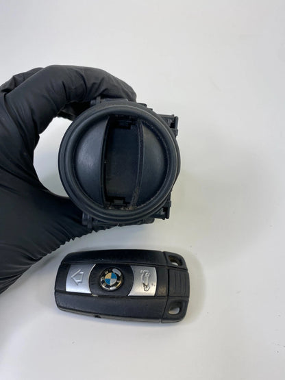 09 10 BMW 535XI IGNITION SWITCH KEY FOB REMOTE READER SLOT MODULE 6954722 OEM