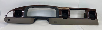 98-02 LINCOLN TOWN CAR DASH INSTRUMENT CLUSTER BEZEL W/ AIR VENT F7AH-19893-AAW