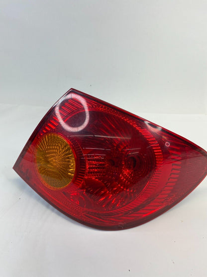 2005-2008 Toyota Corolla Rear Right Side Outer Tail Light Taillight Lamp OEM