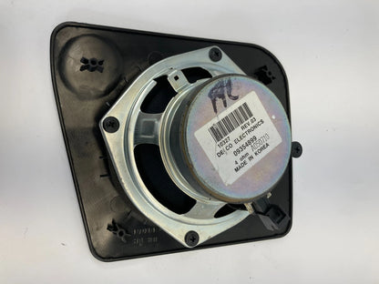 04-06 CADILLAC SRX REAR LEFT BACK SIDE DOOR AUDIO SPEAKER W/ COVER 09354899 OEM