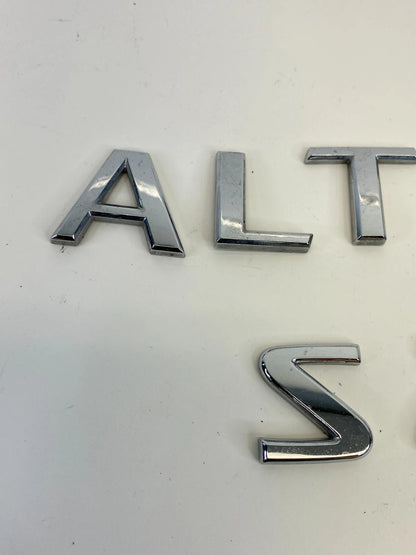 2007-2012 NISSAN ALTIMA SEDAN REAR DECK LID NAMEPLATE EMBLEM BADGE LOGO "S 2.5"