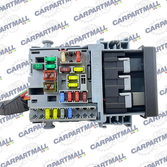 2011 12 13 2014 CHEVROLET CRUZE 1.4L L4 AT INTERIOR DASH FUSE BOX RELAY 13222786