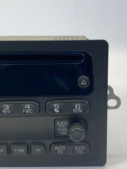 2005-2009 CHEVROLET TRAILBLAZER AM/FM RADIO RECEIVER CD DISC PLAYER 15850275 OEM