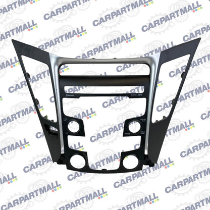 2012-2014 HYUNDAI SONATA DASH RADIO CLIMATE CONTROL HEATER BEZEL TRIM 847403Q460