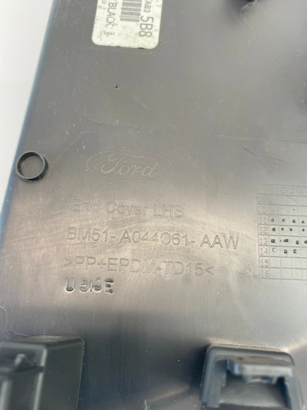 2012-2018 FORD FOCUS FRONT LEFT DRIVER SIDE DASH END CAP COVER BEZEL TRIM OEM