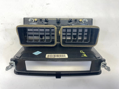 2008-2012 FORD ESCAPE CENTER DASHBOARD TRIM BEZEL WITH A/C AIR VENTS BLACK OEM