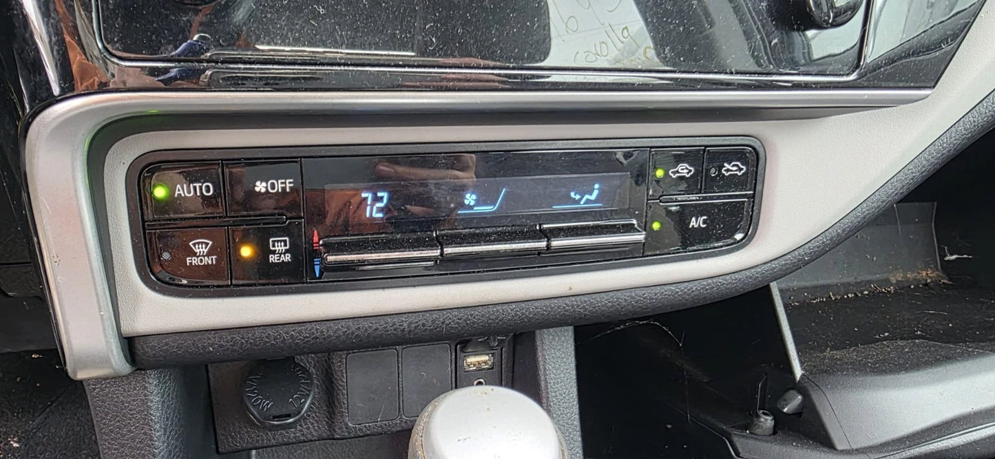 17-19 TOYOTA COROLLA AUTOMATIC CLIMATE CONTROL PANEL AC HEATER OEM 5546802060