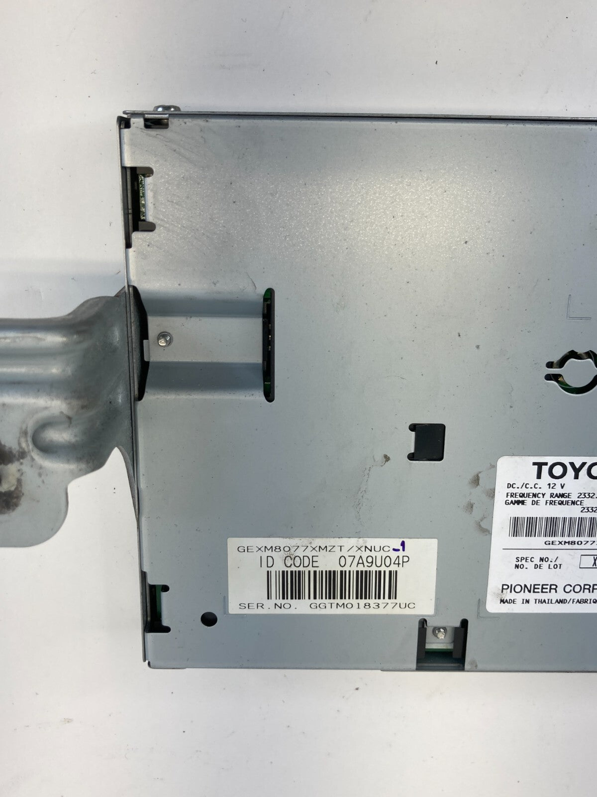 07-11 Toyota Camry Audio Equipment Satellite Radio Receiver Module 86180-0W031