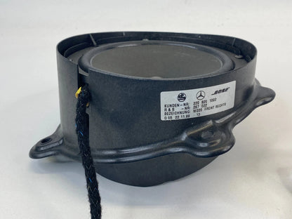 00-06 MERCEDES-BENZ S500 FRONT RIGHT DOOR AUDIO SOUND SISTEM SPEAKER 2208201002