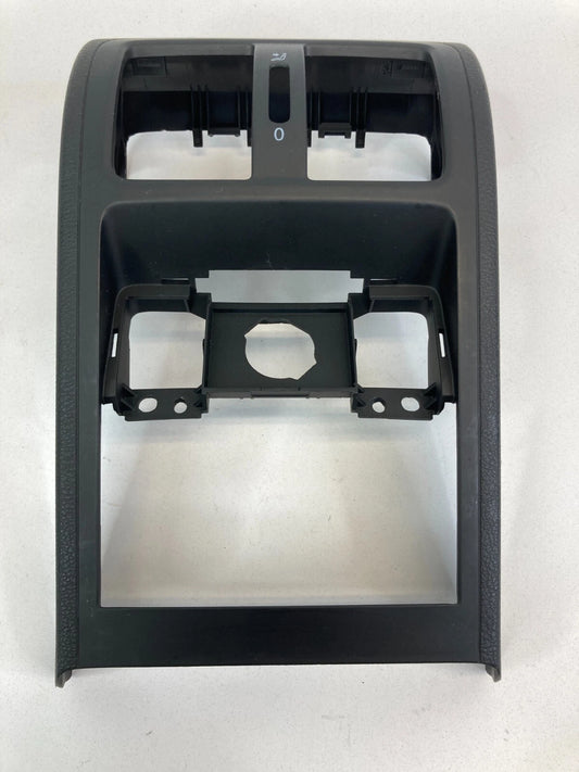 2006-2010 VOLKSWAGEN PASSAT 09-11 CC REAR CENTER CONSOLE TRIM PLATE FRAME OEM