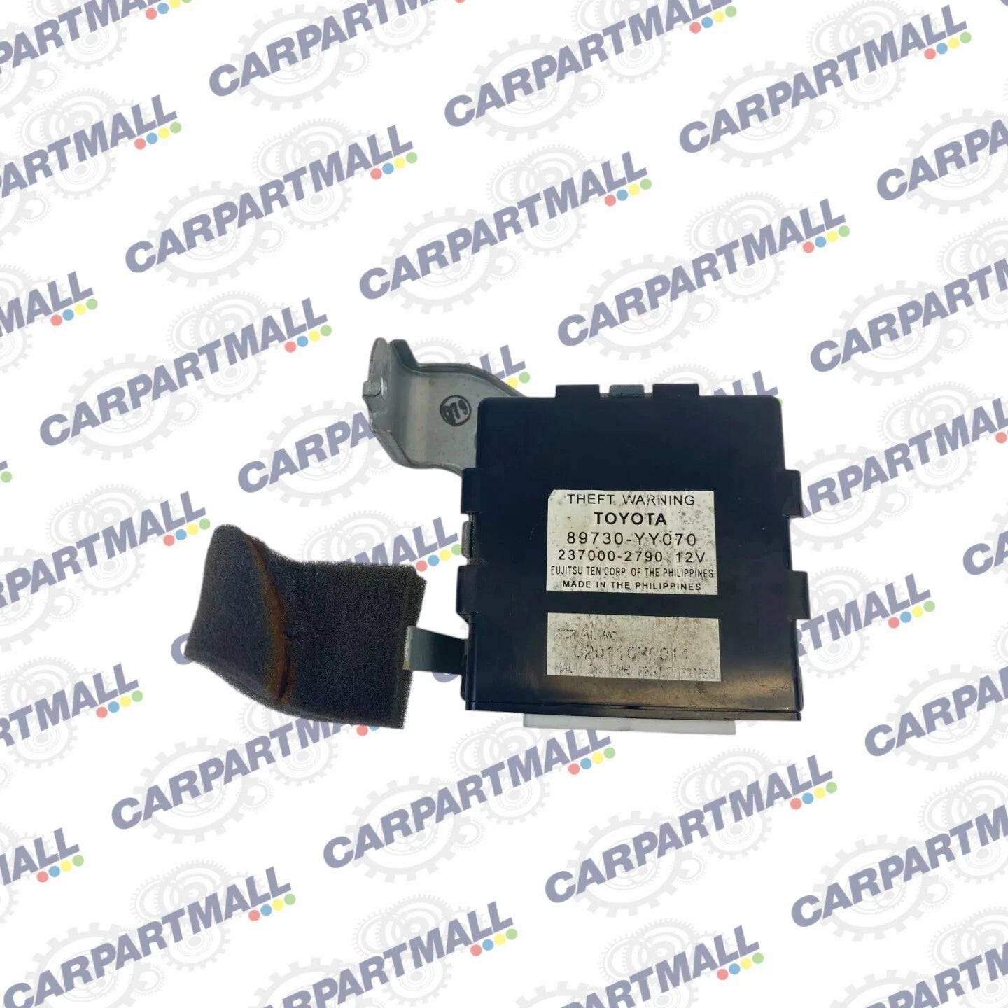 2003-2008 TOYOTA MATRIX THEFT WARNING CONTROL MODULE UNIT ASSEMBLY 89730-YY070