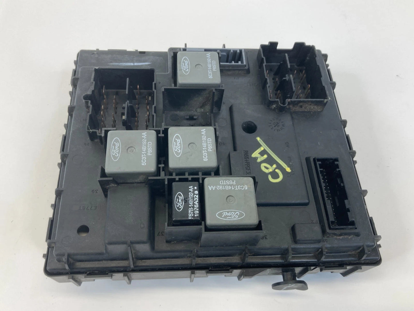 05-07 MERCURY MARINER BODY CONTROL MODULE INTERIOR CABIN FUSE BOX 7E6T-14B476-DF