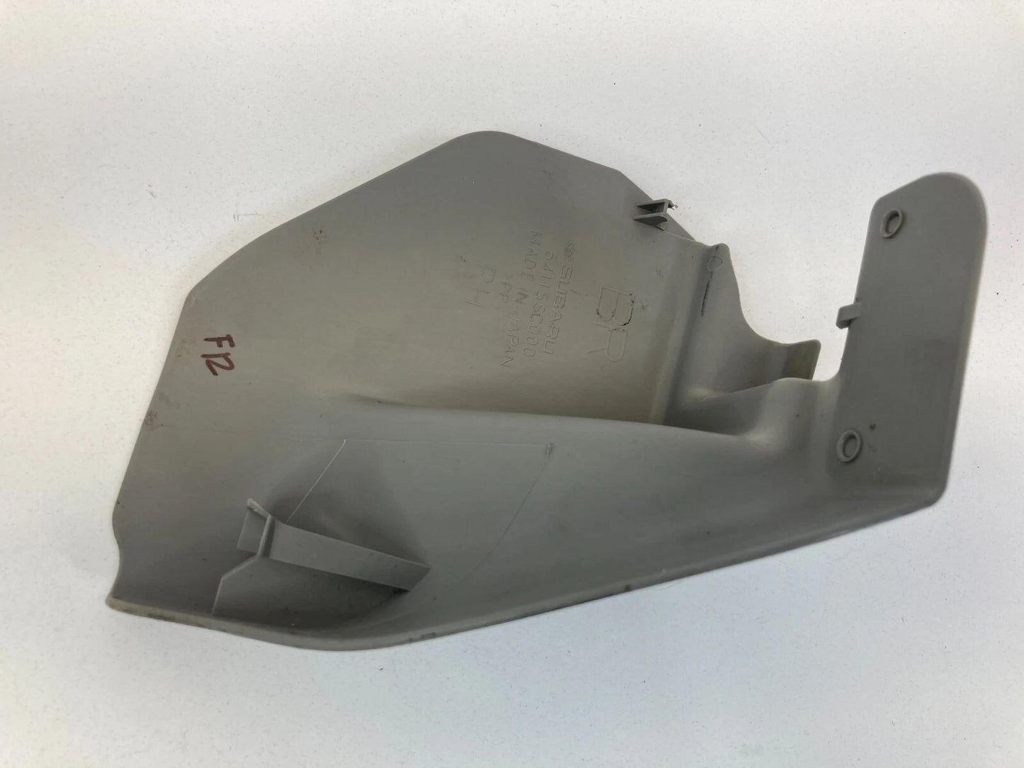 09-13 SUBARU FORESTER RIGHT INNER SEAT TRACK END COVER TRIM CAP 664115SC000 OEM