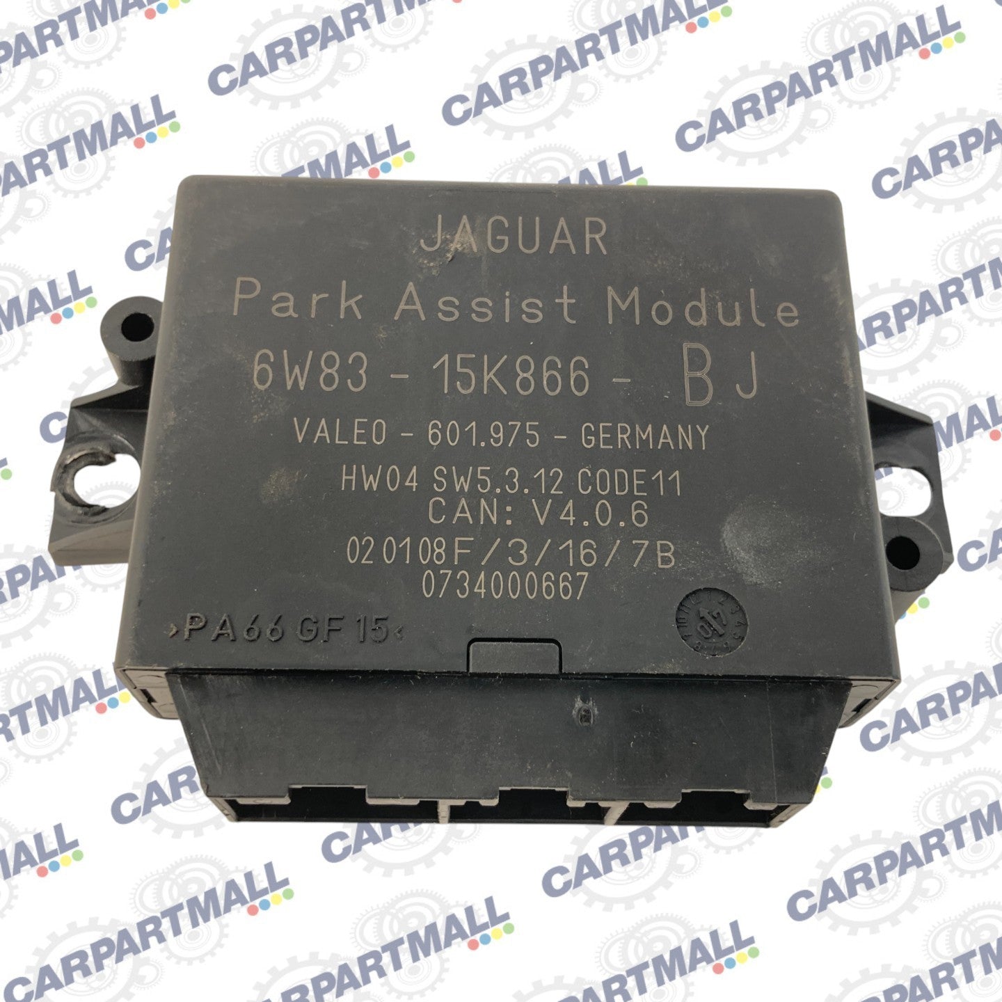 2009-2015 Jaguar XF Parking Distance Control Module Unit PDC 6W83-15K866-BJ