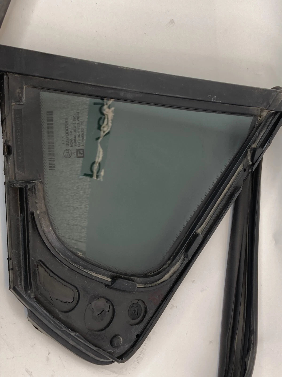 2010-2017 CHEVROLET EQUINOX REAR RIGHT SIDE WINDOW AND WEATHERSTRIP 43R-000265