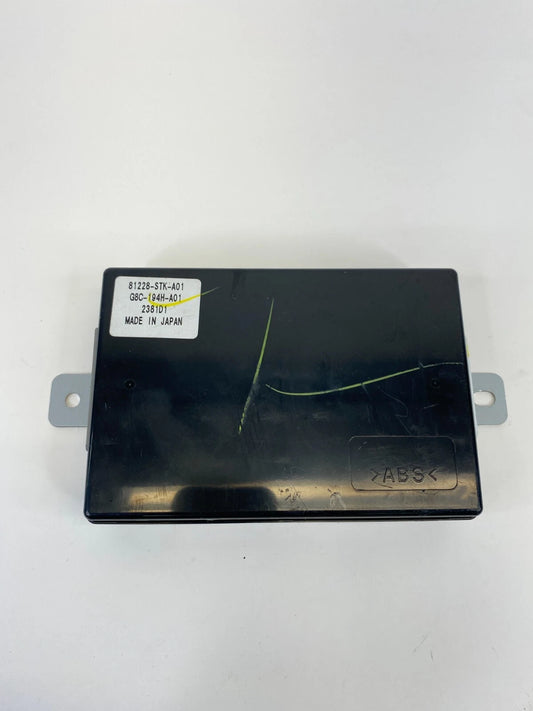 2009-2012 ACURA RDX SEAT POSITION MEMORY CONTROL MODULE UNIT OEM 81228-STK-A01