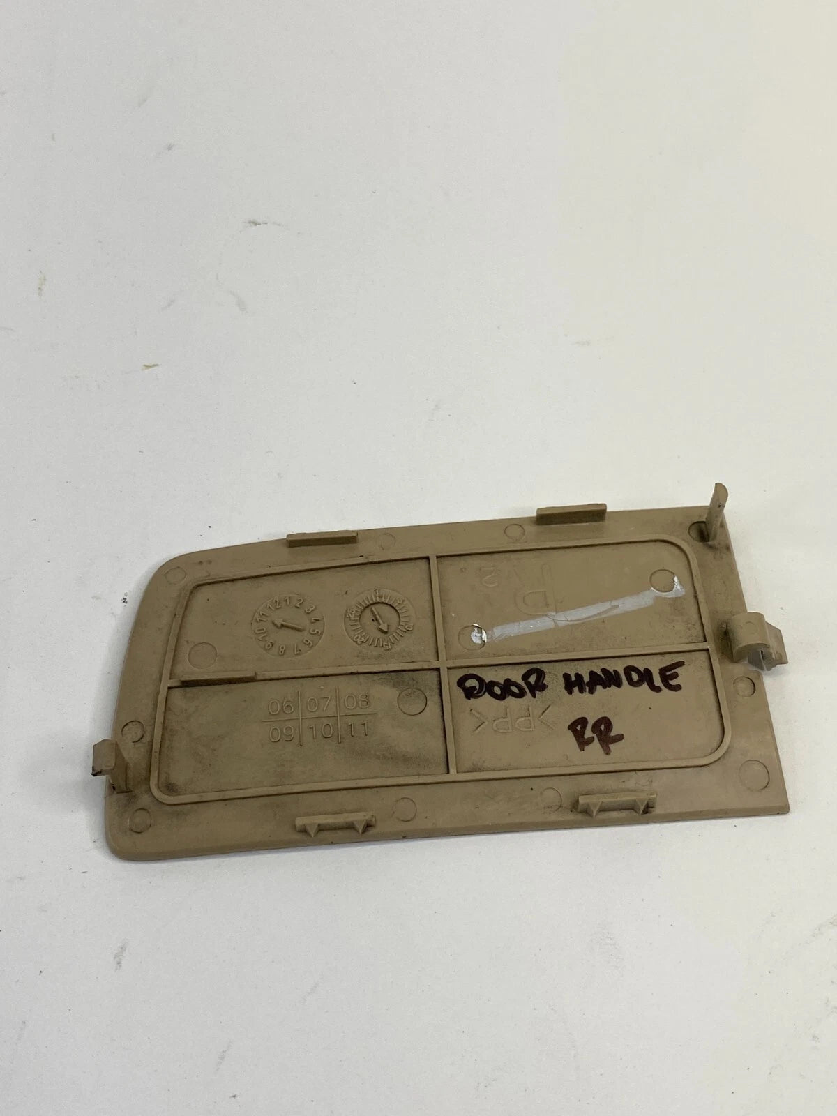 07-09 NISSAN SENTRA REAR RIGHT SIDE INNER DOOR HANDLE BEZEL CAP TRIM COVER OEM