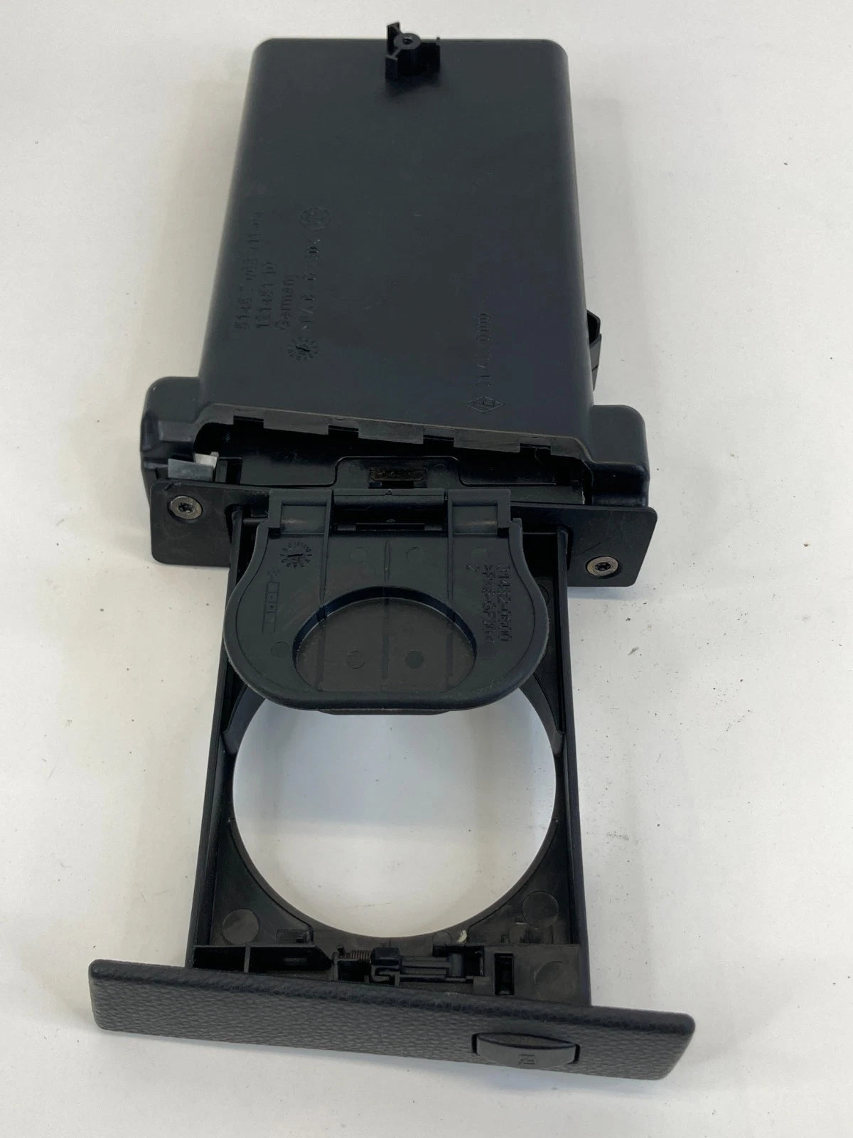 2004-2007 BMW 525I 530I DASH RIGHT CUP HOLDER INSERT ASSEMBLY 5145-7-063-411 OEM