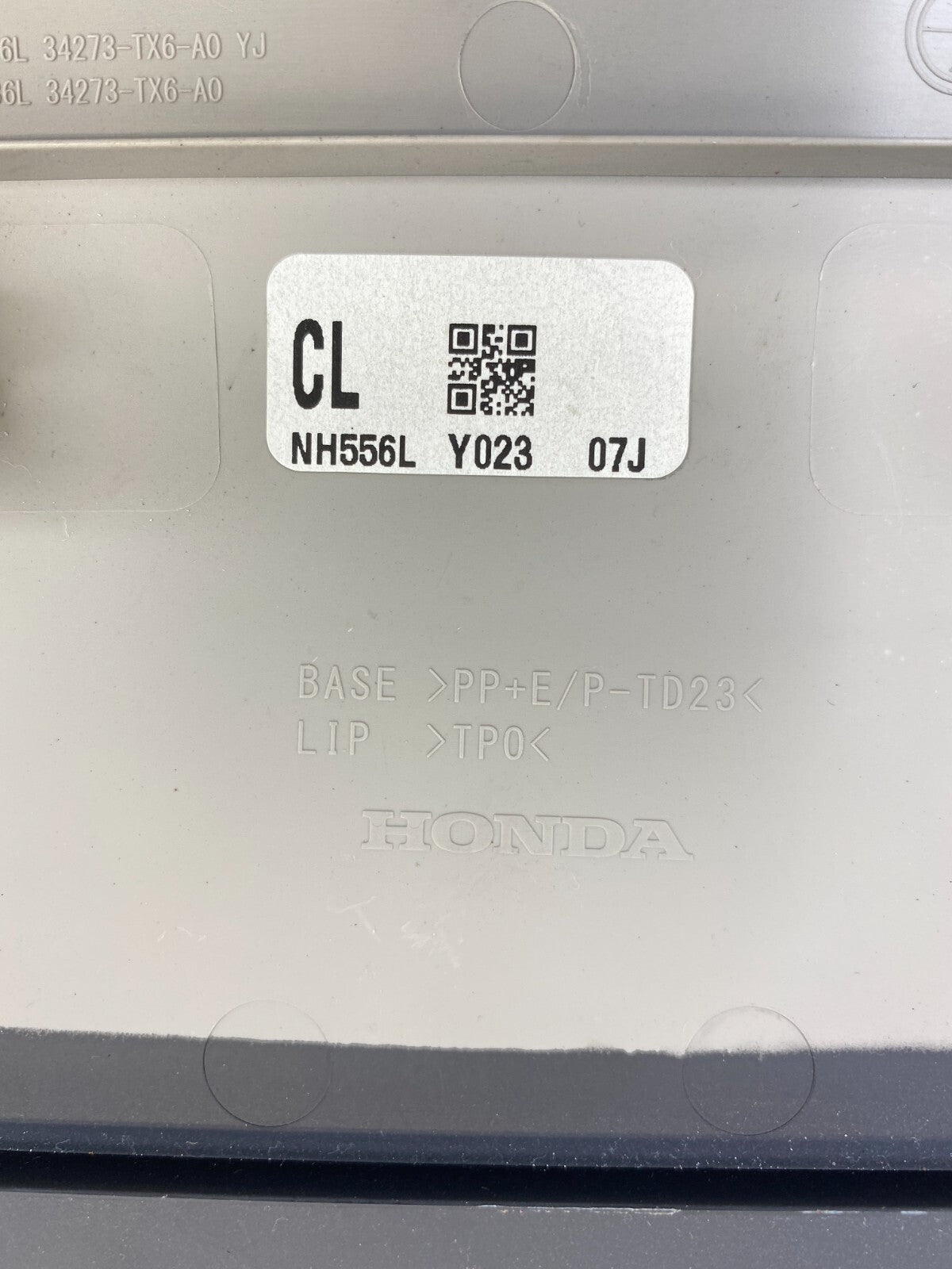 2013-2015 Acura ILX Sedan Third Brake Light Stop Lamp Cover Trim 34273-TX6-A0